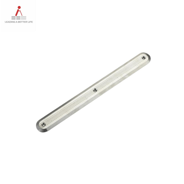 Indicateurs tactiles en acier inoxydable, bande de pavage, barres antidérapantes avec Surface de lignes RY-TS008
