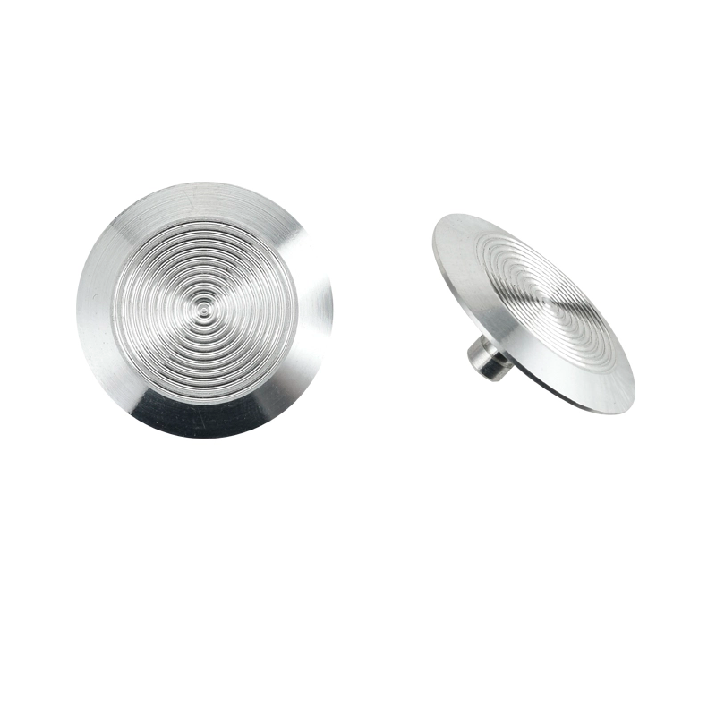 Indicateurs tactiles en aluminium de 35 mm, goujons de route antid&eacute;rapants