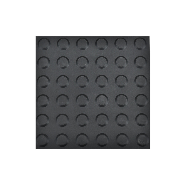 Plaque anti-dérapante de tapis de tuile tactile d'avertissement de PVC d'unité centrale de plastique de polyuréthane de 300✖300mm RY-BP501