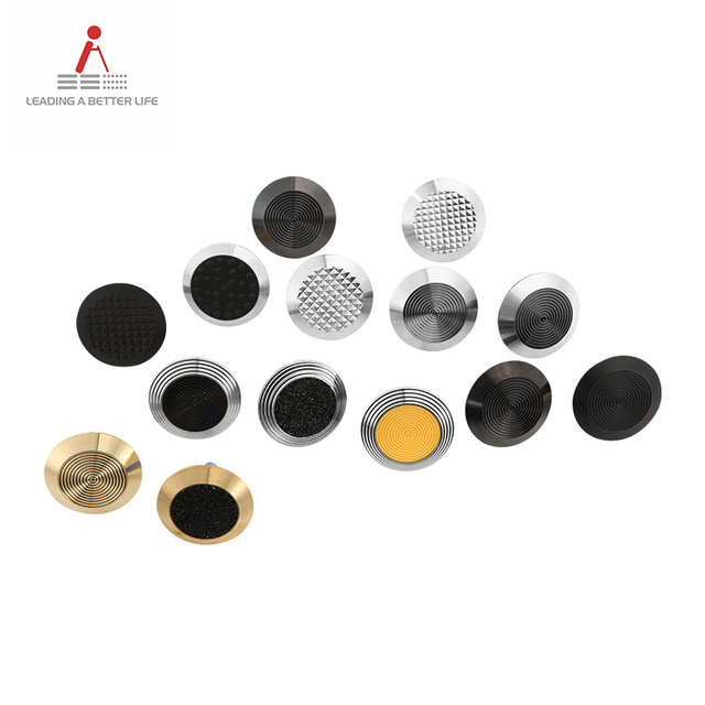 Usine directe de taille personnalisée de goujon de pavage tactile en acier inoxydable avec RY-DS132 de haute qualité