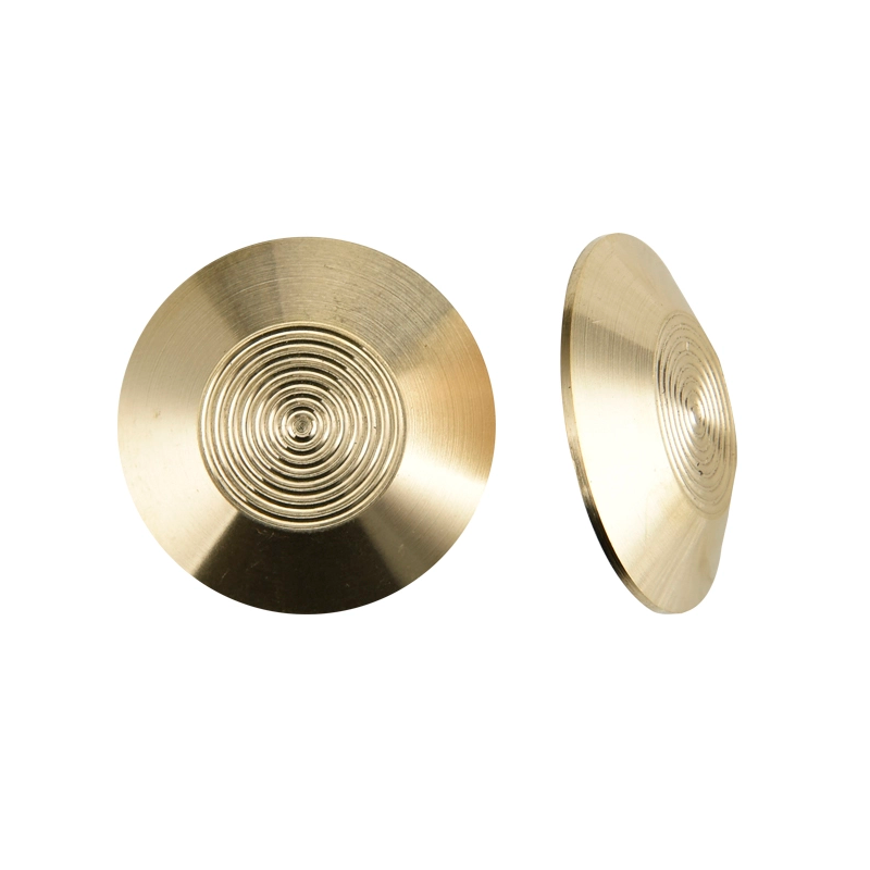 Indicateurs de Surface de marche Tactile en laiton de 25mm, goujons de pavage, d&ocirc;mes &agrave; points pour stores RY-DB211