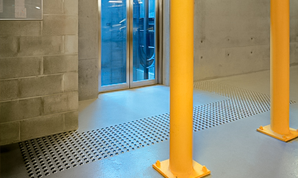 Goujon de pavage tactile en acier inoxydable