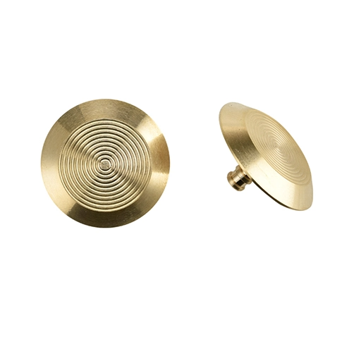 Les indicateurs de surface de marche tactiles en laiton goujons des points pour le pavage et le RY-DB201 antid&eacute;rapant